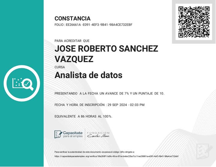 Certificación
